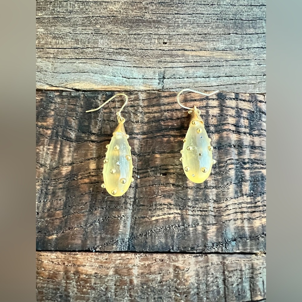 Elegant Gold and Silver Teardrop Earrings